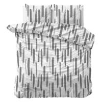 Dekbedovertrek Livia Dekbedovertrek - Tweepersoons (200x200 Cm) - Grijs Polyester-katoen - - Sleeptime Elegance - Dekbed-Discounter.nl