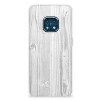 Nokia XR20 | Bumper Hoesje | White Wood