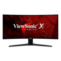 Viewsonic VX3418-2KPC Gaming monitor Energielabel G (A - G) 86.4 cm (34 inch) 3440 x 1440 Pixel 21:9 1 ms DisplayPort, HDMI, Hoofdtelefoon (3.5 mm jackplug) VA