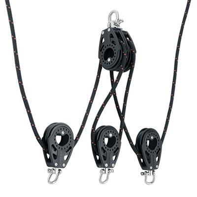 Harken Vang-master 57mm 4:1 Vertraging, Dubbel Default