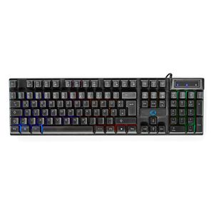 Nedis Gaming Combo Kit | 5-in-1 | Toetsenbord, Koptelefoon, Muis en Muismat | Zwart | QWERTZ | Duits - GCK51110BKDE