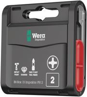 Wera Bit-Box 15 Impaktor PH 2, 15-delig - 1 stuk(s) - 05057752001