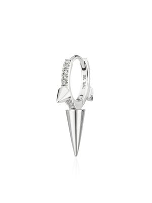MARIA TASH boucle d'oreille en or blanc 18ct à diamants