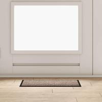 Deurmat Beige 40 x 60 cm Teddy Stof Deurmat Beige 40 x 60 cm Teddy Stof