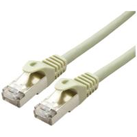 VALUE patchkabel Cat.6A (Klasse EA) S/FTP (PiMF), massief draad, LSOH, grijs, 90 m