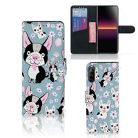 Sony Xperia L4 | Telefoonhoesje | Met pasjeshouder | Hondjes Sony Xperia L4 | Telefoonhoesje | Met pasjeshouder | Hondjes