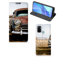 OPPO A53 | A53s Stand Case Vintage Auto - thumbnail