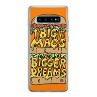 Big Macs Bigger Dreams: Samsung Galaxy S10 Plus Transparant Hoesje Big Macs Bigger Dreams: Samsung Galaxy S10 Plus Transparant Hoesje
