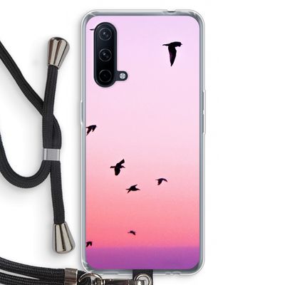 Fly away: OnePlus Nord CE 5G Transparant Hoesje met koord