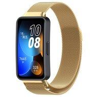 Milanese bandje - Goud - Huawei Band 10 / 9 / 8