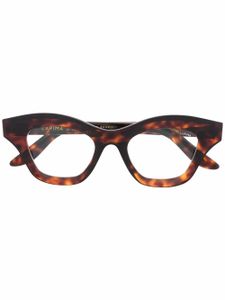 Lapima lunettes de vue Tessa à monture carrée - Marron