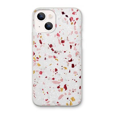 Terrazzo N°9: iPhone 13 mini Transparant Hoesje