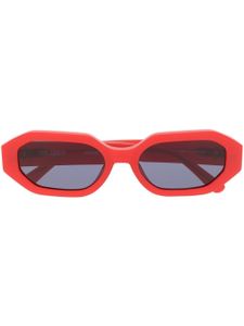 Linda Farrow x The Attico lunettes de soleil Irene - Rouge