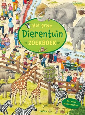 Het grote dierentuin zoekboek (Kartonboek)