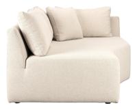 Zuiver Bank 'Prosper' Chaise Longue Element Links, kleur Zand
