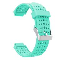 Garmin Forerunner 220/230/235/620/630/735 Soft Siliconen Band - Cyan - thumbnail