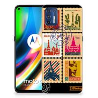 Motorola Moto G9 Plus | Silliconen Back Cover | Postzegels