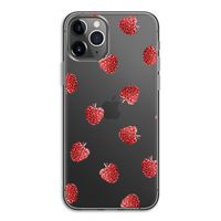 Framboosjes: iPhone 11 Pro Transparant Hoesje