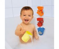 Simba badspeelgoed ABC watertrechters junior 4-delig - thumbnail