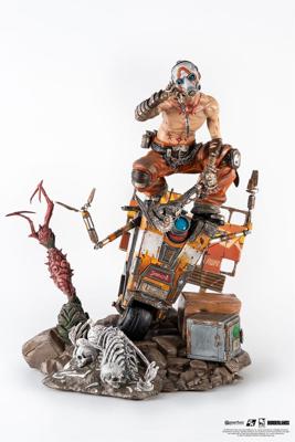 Borderlands 3 Statue 1/6 Psycho & Claptrap Diorama 40 cm