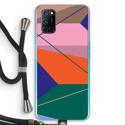 Gestalte 1: Oppo A72 Transparant Hoesje met koord