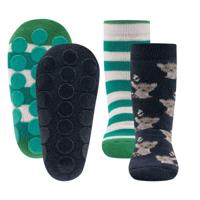 Ewers antislip sokken 2-pack Maki 's marine-31-34