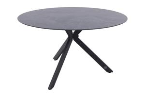 4 Seasons Locarno ronde tuintafel - antraciet Ø130 cm.