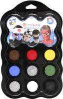 Grim'tout schminkpalet Helden, 9 kleuren