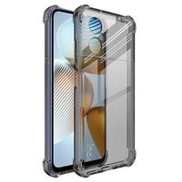 Imak Anti-Kras Xiaomi Poco M4 5G TPU Hoesje - Doorzichtig / Zwart