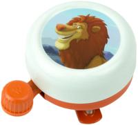 WIDEK kinder fietsbel "animals kingdom" bell animals kingdom white