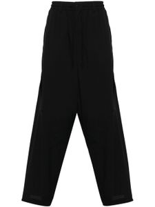 Y-3 pantalon de jogging à logo imprimé - Noir