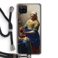 The Milkmaid: Samsung Galaxy A12 Transparant Hoesje met koord