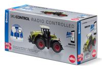 Siku Claas Xerion 5000 TRAC VC Tractor groen metaal/kunststof 1:32 op afstand bestuurbaar incl. bluetooth-controller besturing via app mogelijk - thumbnail