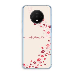 Kusjes: OnePlus 7T Transparant Hoesje