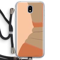 Bikini: Samsung Galaxy J5 (2017) Transparant Hoesje met koord