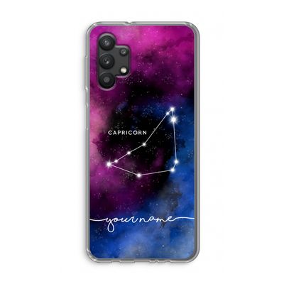 Sterrenbeeld - Donker: Samsung Galaxy A32 5G Transparant Hoesje