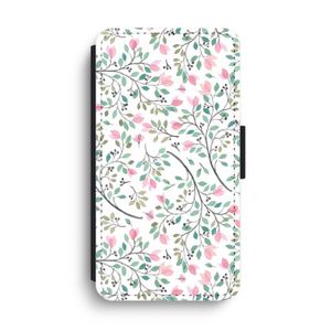 Sierlijke bloemen: iPhone XS Max Flip Hoesje