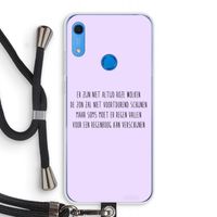 Regenboog: Huawei Y6s Transparant Hoesje met koord