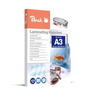 Peach Lamineerfolie 100 Micron A3 folie 100 stuks, glanzend