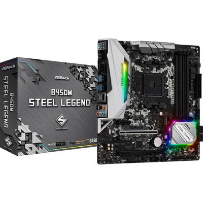 B450M Steel Legend Moederbord