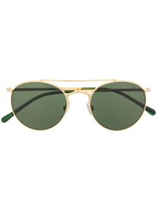Polo Ralph Lauren lunettes de soleil à monture aviateur - Or
