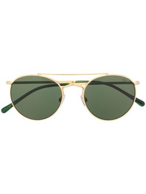 Polo Ralph Lauren lunettes de soleil à monture aviateur - Or