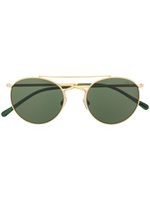 Polo Ralph Lauren lunettes de soleil à monture aviateur - Or