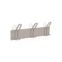 Kapstok Senna Taupe 3-haaks