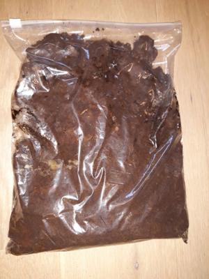 Gebruikte koffie dik - Warentuin mix