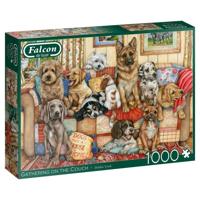 Gathering on the Couch Puzzel 1000 Stukjes