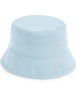 Beechfield CB90NB Junior Organic Cotton Bucket Hat - Powder Blue - S/M (3-6 Jahre)