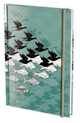 Notitieboek A5, harde kaft: Lucht en Water, M.C. Escher