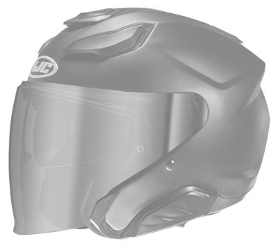 HJC Vizier HJ-43 Pinlock voorbereid, Vizieren en Pinlocks, RST zilver