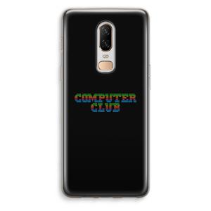 Retro: OnePlus 6 Transparant Hoesje